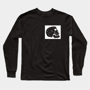 Whispers of the Soul - Enchanting Skull Long Sleeve T-Shirt